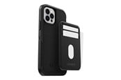 Mobil - Deksel og etui - OtterBox MagSafe Wallet for Apple iPhone 16/15/14/13/12 - black - 77-82593
