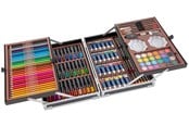 Arts & Crafts - Tilbehør - Nassau Art set 145 pcs in metal box - black - AR0945/GE
