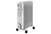 Varme- & Kjøleapparat - Gripo Oil radiator 2000W with 9 ribs, Grey - 5704587036593