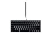 Tastatur - Satechi Slim W1 - Tastatur - Nordisk - Svart - ST-UCSW1M-ND