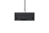 Tastatur - Satechi Slim W1 Backlit (US English Layout) - Tastatur - Engelsk (USA) - Svart - ST-UCSW1M