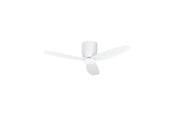 Varme- & Kjøleapparat - EGLO BAVARO Ceiling-flush fan w.light milky - 35086