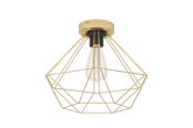 Lamper - EGLO TARBES ceiling lamp brushed brass - 43678