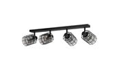 Lamper - EGLO CONSACA spot black-transparent - 99713