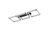 Lamper - EGLO ALTAFLOR ceiling lamp LED black - 99789