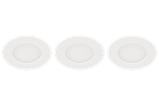 Lamper - EGLO FUEVA 5 recessed spot Ø86mm 3000K 3-step dimming 3-pack white - 31172