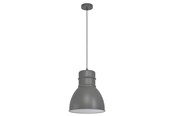 Lamper - EGLO EBURY pendant gray/white - 43622