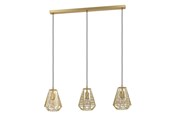 Lamper - EGLO STYPE long table pendant lamp gold - 43696