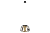 Lamper - EGLO ENCINITOS pendant light black/gold - 99666