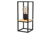 Lamper - EGLO LIBERTAD table lamp black/brown - 99797