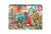 Puslespill - Educa Puslespill Dinosaurer 100 - 80-13179