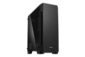 Kabinett - Zalman S3 TG - Kabinett - Miditower - Svart - S3 TG