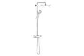 Dusj- og monteringstilbehør - Grohe Rainshower SmartActive 310 shower system thermostat for wall chrome - 27966001