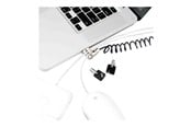 Kabinett tilbehør (kjølepasta mv.) - Compulocks Universal PC Laptop Coiled Cable Lock Security Solution - CL15C