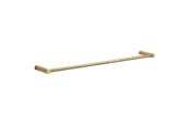 Baderomstilbehør - Pressalit Towel rail 600 x 8.5 mm brushed brass - Q70500