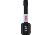 Bormaskin & Bits - Bosch Impact Control Screwdriver Bits T15 25 mm 2 pcs. - 2608522473