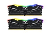 RAM - Team Group T-Force DELTAα RGB DDR5-6400 - 32GB - CL40 - Dual Channel (2 pcs) - Intel XMP - Svart med RGB - FF3D532G6400HC40BDC01