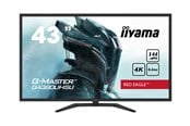Skjerm - 43" iiyama G-MASTER Red Eagle G4380UHSU - 3840x2160 (4K) - 144Hz - VA - G4380UHSU-B1