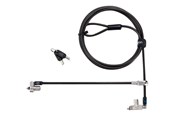 Kabinett tilbehør (kjølepasta mv.) - Kensington Slim N17 2.0 Keyed Dual Head Laptop Lock for Wedge Shaped Slots Supervisor - K60509S