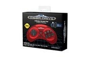Spill - Tilbehør - Retro-Bit SEGA Mega Drive 2.4G Wireless - Crimson Red - Wireless Controller - MAC - 7350002931370