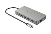 Dokkingstasjon - Hyper Drive Dual - 4K HDMI - 10-in-1 USB-C Hub - 100 W PD - HDM1H-GL