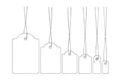Papir, Fotopapir & Etiketter - HERMA tags - 1000 pcs. - 32 x 50 mm - 6918
