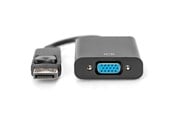 Skjermkabel - DIGITUS DisplayPort til D-Sub Adapter - 0.15cm - AK-340410-001-S