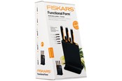 Kjøkkenredskaper - Fiskars Functional Form Plastic knife block 5 knives - 1057554