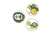 Babyleker - Scandinavian Baby Products Pull Along Turtle - SBP-01767