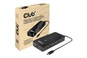 Dokkingstasjon - Club 3D CSV-1595 - docking station - USB-C 3.2 Gen 1 - 2 x HDMI - GigE - CSV-1595