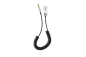 Lydkabel - Baseus BA01 Bluetooth 5.0 audio receiver cable AUX jack audio adapter black (CABA01-01) - CABA01-01