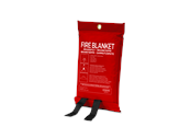Brannutstyr - Housegard Fire blanket, 120x120 cm, Red, Silicone coated - 602024