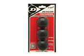 Sport & Fitness - Dunlop PROGRESS 3-pack Squash Ball - DU700104IONE SIZE