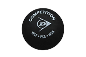 Sport & Fitness - Dunlop COMPETITION Squash Ball 1 pack - DU700112IONE SIZE