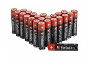Batteri - Verbatim battery - 24 x AAA / LR03 - Alkaline - 49504