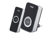 Elektriske apparater - Foss Europe Trend door bell design black plug in - 102005