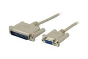 Diverse kabel - Deltaco Modem Cable DB9 female-DB25 male 3m - DEL-34