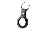 Mobil - Andre tilbehør - Deltaco Apple AirTag Case Keychain Artificial Leather Black - MCASE-TAG10