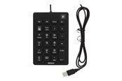 Tastatur - Deltaco Numeric Keypad Silicone Black - Numpad - Svart - TB-510
