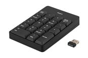 Tastatur - Deltaco Wireless Numpad Black - Numpad - Svart - TB-144