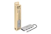 USB-hub - Club 3D CSV-1547 - hub - 4 ports USB-hub - USB 3.2 - 4 porter - Grå - CSV-1547