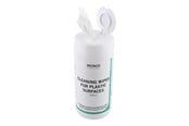 Kabinett tilbehør (kjølepasta mv.) - Deltaco Wet Wipes For Plastic Surfaces 100pcs - CK1022