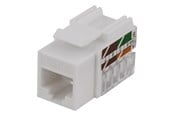 Tilbehør - Deltaco UTP CAT6 Keystone connector 90 degree "Tool-free" - MD-111
