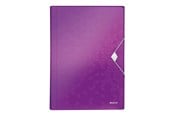 Mapper & Ordrebrett - Leitz Prosjektmappe WOW PP Lilla - 45890062