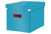Arkivering & Oppbevaring - Leitz Click & Store Cosy Cube stor oppbevaringsboks Sjøblå - 53470061