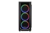 Kabinett - Sharkoon TK5M RGB - ATX case - Kabinett - Tower - Svart - 4044951036479