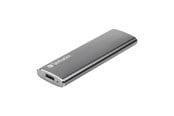 SSD - Verbatim Vx500 SSD - 480GB - Grå - Ekstern - USB 3.1 Gen 2 - 47443