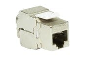 Tilbehør - LogiLink Cat.6A Keystone Jack STP AWG 22-24 toolless 17.2 mm width - NK4001