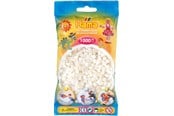 Kreative leker - Hama Beads - Pearl White 1000 pcs - 207-64