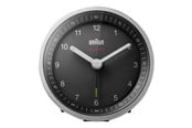 Dekorasjon - Braun BC07 - alarm clock - round - quartz - desktop - silver/black - 67098